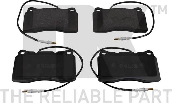 NK 223738 - Brake Pad Set, disc brake autospares.lv