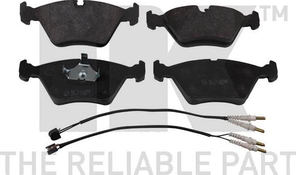 NK 223727 - Brake Pad Set, disc brake autospares.lv