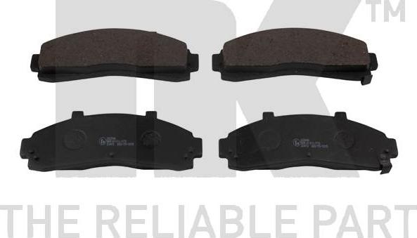 NK 222546 - Brake Pad Set, disc brake autospares.lv