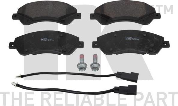 NK 222564 - Brake Pad Set, disc brake autospares.lv