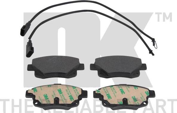 NK 222565 - Brake Pad Set, disc brake autospares.lv