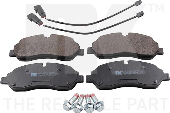 NK 222582 - Brake Pad Set, disc brake autospares.lv