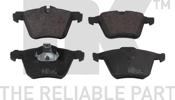 NK 222570 - Brake Pad Set, disc brake autospares.lv