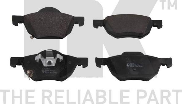 NK 222636 - Brake Pad Set, disc brake autospares.lv