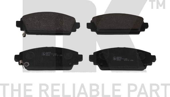 NK 222629 - Brake Pad Set, disc brake autospares.lv