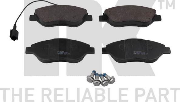 NK 222369 - Brake Pad Set, disc brake autospares.lv