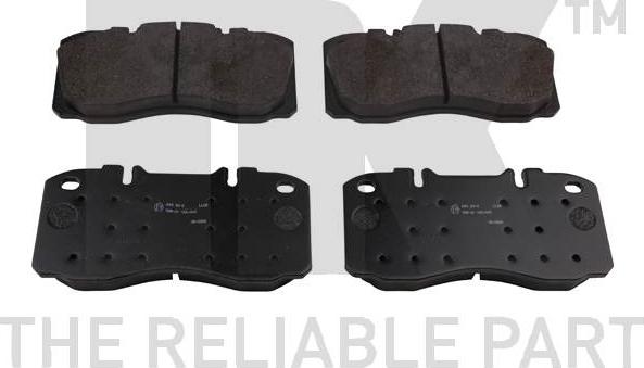 NK 222361 - Brake Pad Set, disc brake autospares.lv