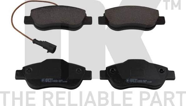 NK 222384 - Brake Pad Set, disc brake autospares.lv