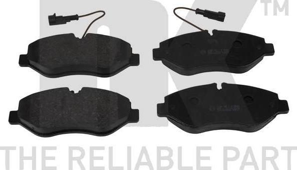 NK 222 268 - Brake Pad Set, disc brake autospares.lv