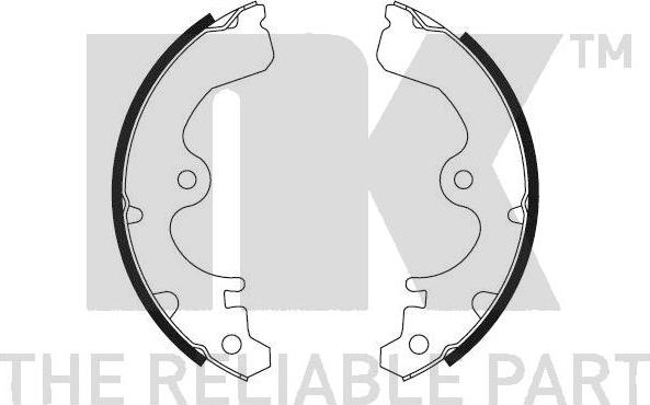 NK 2745399 - Brake Shoe Set autospares.lv