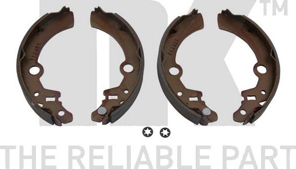 NK 2752692 - Brake Shoe Set autospares.lv