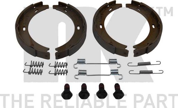 NK 2733868 - Brake Shoe Set, parking brake autospares.lv