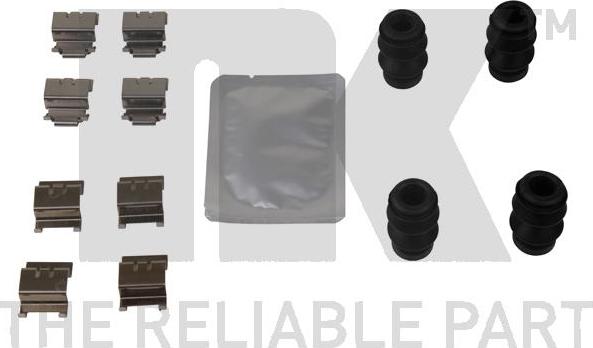 NK 79451874 - Accessory Kit for disc brake Pads autospares.lv