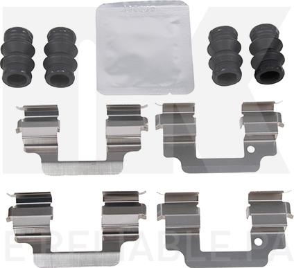 NK 79481806 - Accessory Kit for disc brake Pads autospares.lv