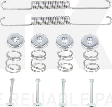 NK 7919586 - Accessory Kit, brake shoes autospares.lv