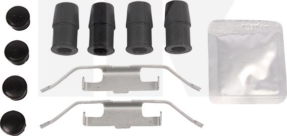 NK 7915983 - Accessory Kit for disc brake Pads autospares.lv