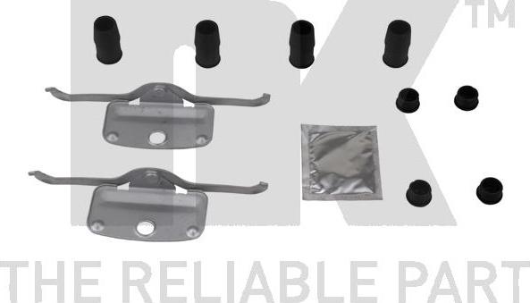 NK 79151882 - Accessory Kit for disc brake Pads autospares.lv