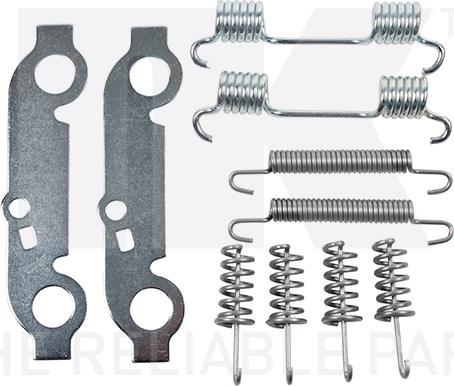 NK 7933537 - Accessory Kit, brake shoes autospares.lv