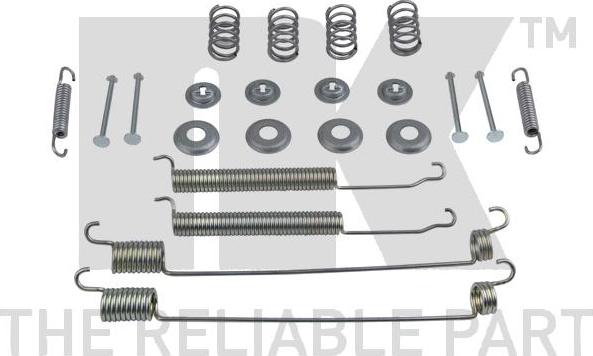 NK 7922843 - Accessory Kit, parking brake shoes autospares.lv