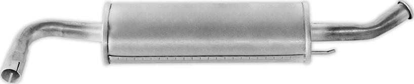 NOVAK 04.700 - End Silencer autospares.lv