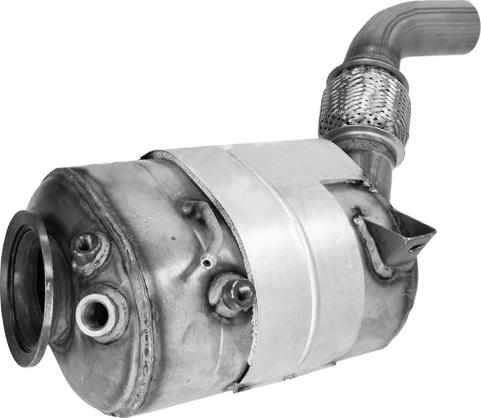 NOVAK 02.001.FCSiC - Soot / Particulate Filter, exhaust system autospares.lv