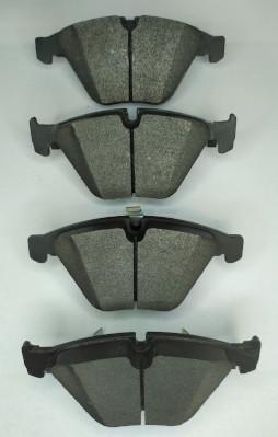 NPS B360W02 - Brake Pad Set, disc brake autospares.lv