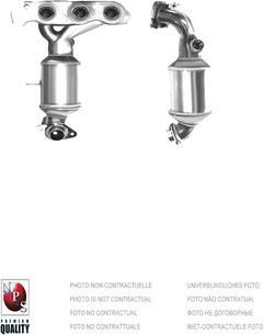 NPS N431N28 - Catalytic Converter autospares.lv