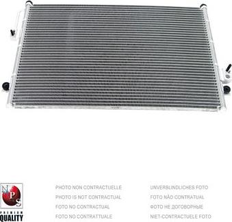 NPS H156A83 - Radiator, engine cooling autospares.lv