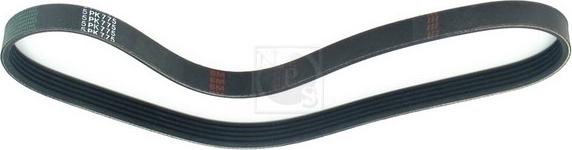 NPS D111O09 - V-Ribbed Belt autospares.lv