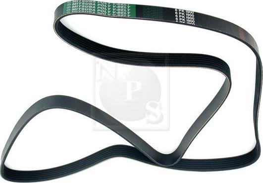 NPS D111O03 - V-Ribbed Belt autospares.lv