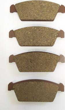 NPS D360O08 - Brake Pad Set, disc brake autospares.lv