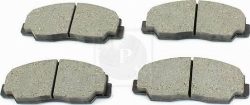 NPS D360U12 - Brake Pad Set, disc brake autospares.lv