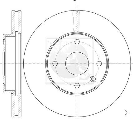 Pemebla JAPDI-W11 - Brake Disc autospares.lv