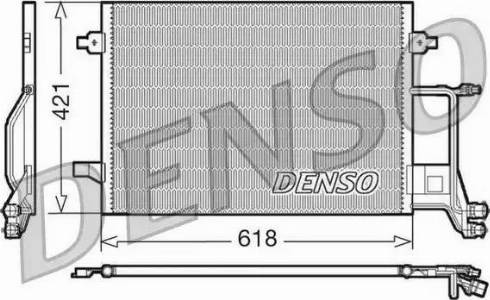 NPS DCN02013 - Condenser, air conditioning autospares.lv