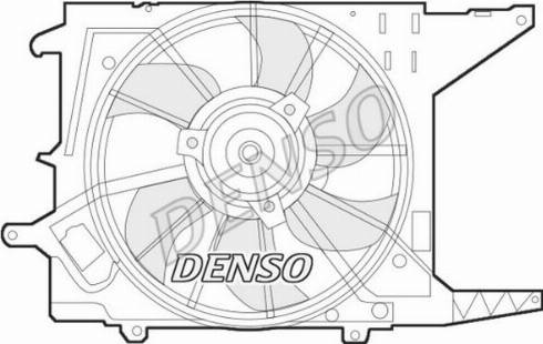 NPS DER37003 - Fan, radiator autospares.lv