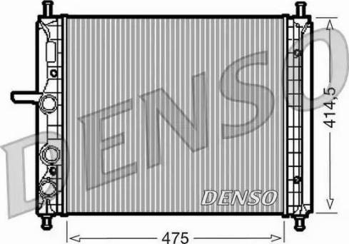 NPS DRM09034 - Radiator, engine cooling autospares.lv