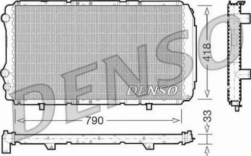 NPS DRM09076 - Radiator, engine cooling autospares.lv