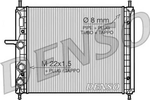 NPS DRM09150 - Radiator, engine cooling autospares.lv