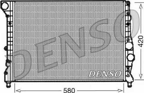 NPS DRM01001 - Radiator, engine cooling autospares.lv