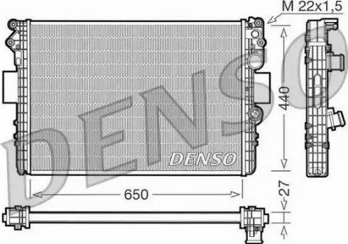 NPS DRM12002 - Radiator, engine cooling autospares.lv