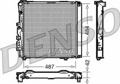 NPS DRM17053 - Radiator, engine cooling autospares.lv