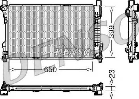 NPS DRM17081 - Radiator, engine cooling autospares.lv