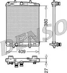 NPS DRM21024 - Radiator, engine cooling autospares.lv