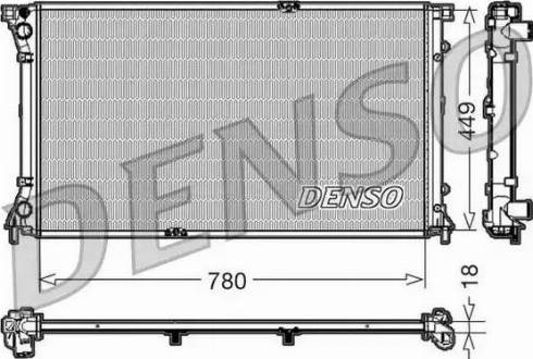 NPS DRM23097 - Radiator, engine cooling autospares.lv