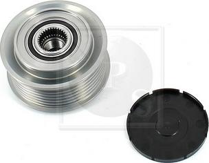 NPS H515I18 - Pulley, alternator, freewheel clutch autospares.lv