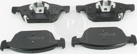 NPS H360A58 - Brake Pad Set, disc brake autospares.lv