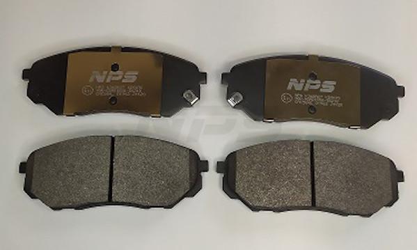 NPS K360A27 - Brake Pad Set, disc brake autospares.lv