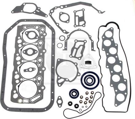 NPS M126I37 - Full Gasket Set, engine autospares.lv