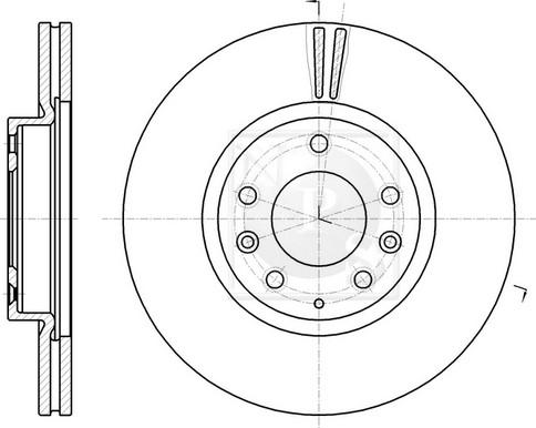 NPS M330A80 - Brake Disc autospares.lv