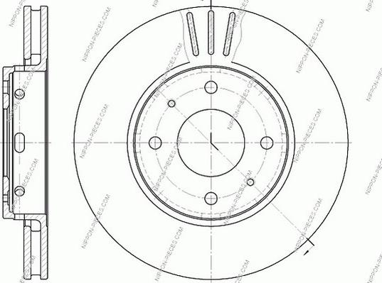 NPS M330I26 - Brake Disc autospares.lv